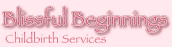 Blissful Beginnings Childbirth Services