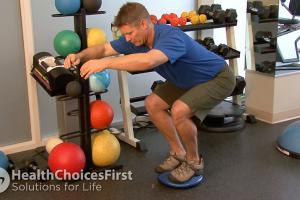Gluteal Squat-Assisted Exercise