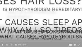 Why Am I So Tired? : Hypothyroidism