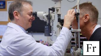 Le Dr Michael Kapusta, MD, ophtalmologiste, parle du traitement du décollement de la rétine - rétinopexie pneumatique.