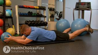 Jackson Sayers, B.Sc. (Kinesiology), discusses isometric lower back exercises using body weight.