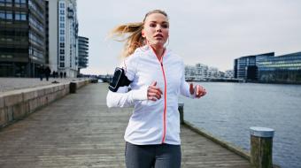 sports active woman jogging