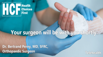 surgeon will be with you with bert perey creds