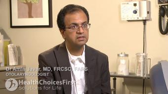 Dr. Amin Javer, MD, FRCSC, FARS, discusses balloon sinuplasty.